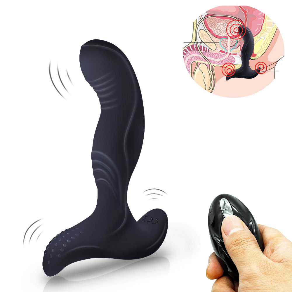 Wireless Remote Anal Vibrator 7 Speeds Prostate Massage for Men