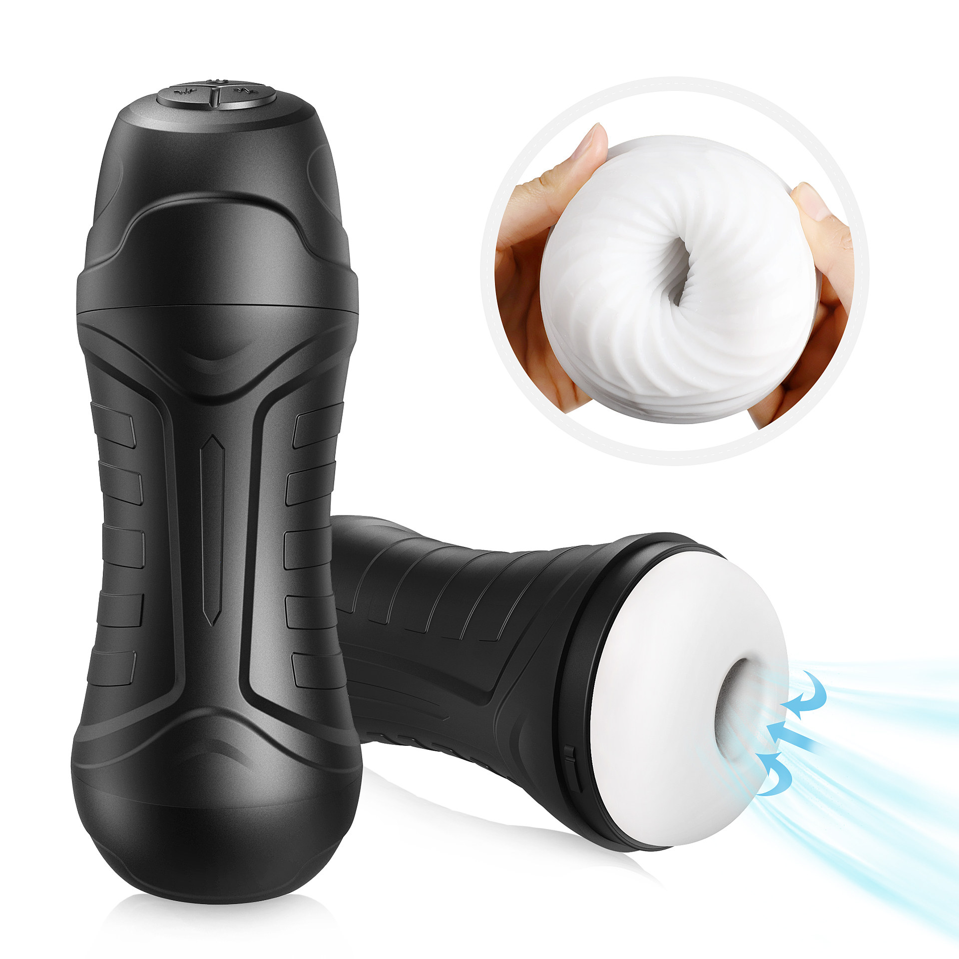 Automatic Aircraft Cup 4 Vibration Modes Pocket Pussy Realistic Vagina Masturbation Cup Sex Machine for Men