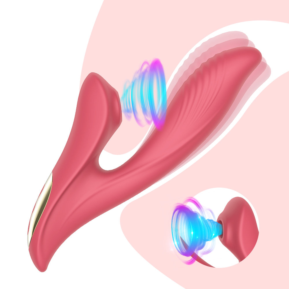 2 in 1 10 Frequencies G spot Sucking Vibrator Sex Toys for Women