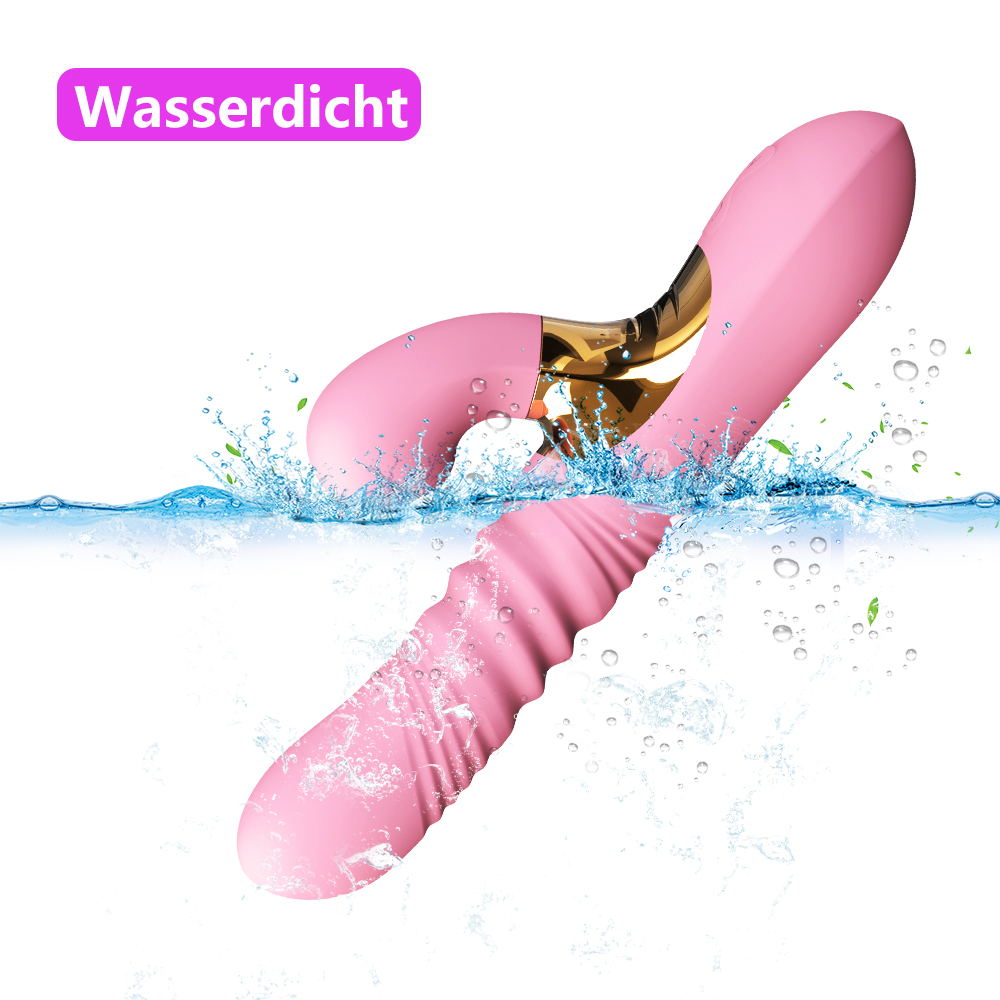 Thrusting Vibrator 7 Frequency Vibration G spot Vibrator for Couples