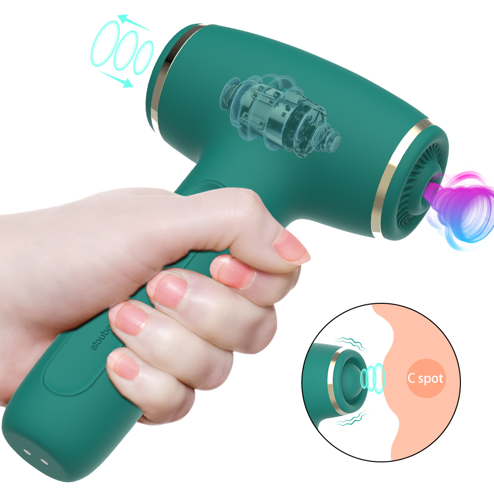 New 10 Tapping Modes G spot Sucking Vibrator for Couples